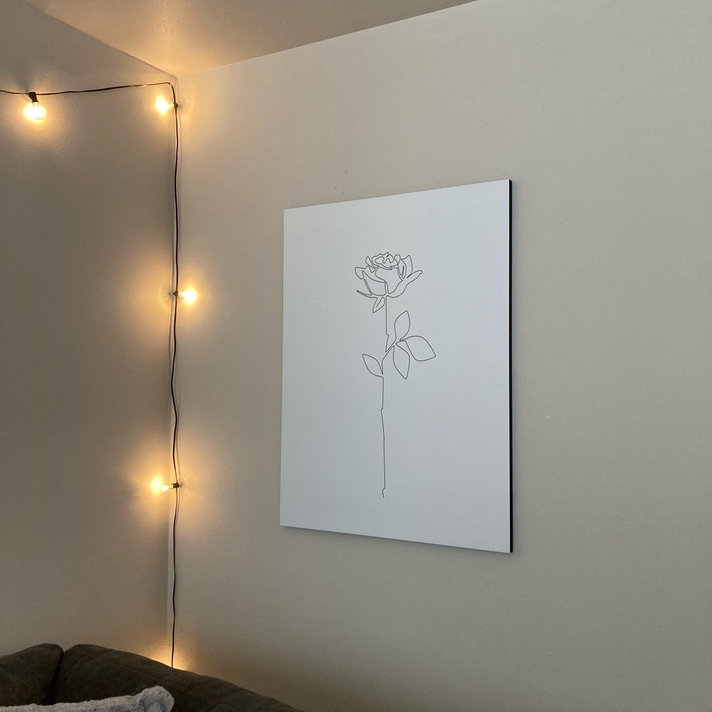 Large Rose Art Print